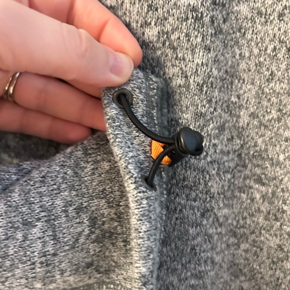 Mens Orvis Sweater Fleece Vest Grey Full Zip Outdoors Size XL - Picture 6 of 8